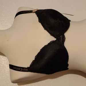 B2G1Free! Juicy Couture Black Sexy Push Up bra